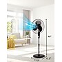 Black & Decker 16" Oscillating Pedestal Fan, 3-Speed, Black (BFSR16B)~#|#~BAB2E077-A8C5-4001-BFE7B91334070EF0_sc7