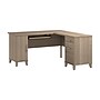 Bush Home Somerset 60"W L Shaped Office Desk with Storage, Ash Gray (WC81630K)~#|#~BAB96A25-2099-4F5D-A9739BE8ED90DFD7_sc7