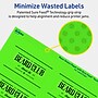 Avery Laser/Inkjet Multipurpose Rectangle Labels, 2" x 3", Neon Green, 640/Box (94237)~#|#~BABAAF38-B27A-41B9-A572B5C401383B8C_sc7