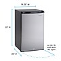 Avanti 4.4 Cu. Ft. Refrigerator, Black/Stainless Steel (AR4456SS)~#|#~sp41687289_sc7