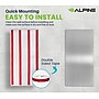 Alpine Industries Hemlock Series Hand Dryer Wall Guard, Silver (400-WALLG-MK)~#|#~BABF6F69-8350-45D9-BDD22E71CE6EFE78_sc7