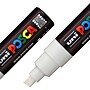 POSCA PC-8K Water Based Paint Marker, Broad Chisel Tip, White, 2/Pack (UBCPC8KWHITE-2)~#|#~BAC0934E-8FB8-4BC4-A3B86B712078A7EB_sc7