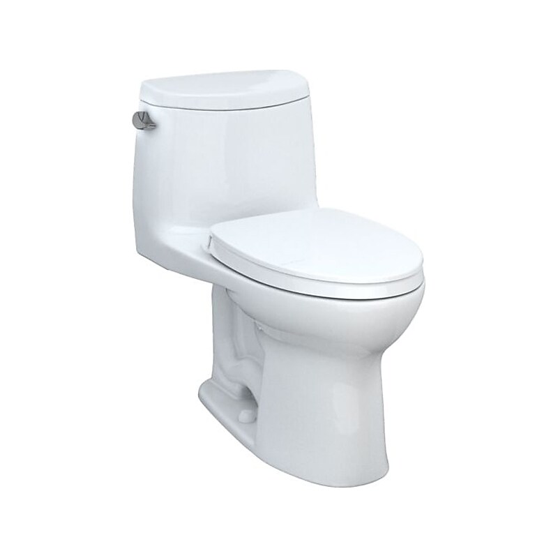 Toto Ultramax II 1.28 gal. TORNADO FLUSH One-Piece Toilet, Cotton (MS604124CEFG#01) image 1