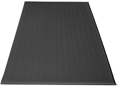 Crown Mats Tuff-Spun Foot-Lover Anti-Fatigue Mat, 36″ x 144″, Black (FL 3612BK) Sansujyuku sansujyuku.com
