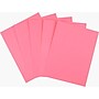 Staples Brights Multipurpose Colored Paper, 20 lbs., 8.5" x 11", Pink, 500/Ream (25207)~#|#~BAC690E3-0422-4691-A341D448BC29FB80_sc7