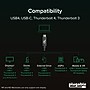 Plugable USB4 EPR 3.3' USB-C Power Cable, 240W, Black (USB4-240W-1M)~#|#~BAD5CA2F-BDC9-4431-B96343C37E629D73_sc7