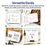 Avery Integrated Cards, 4-1/4" x 5.5", Matte White, 50/Pack (95278)~#|#~BAD6D66E-2300-4BCD-A146FDE57E305E17_sc7