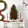 Nearly Natural 5350 Pine and Berry Christmas Tree with Stand~#|#~BAD72E3E-323D-4E37-836AD5457F516A20_sc7