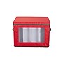 Household Essentials 57 Quart Seasonal China Storage Container, Fabric, Red (541RED-1)~#|#~BAD7FDE8-54BC-4003-AA676295DD88EBFE_sc7