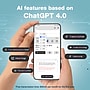 Turonic L813 AI Voice Recorder with AI Tech, 128GB, Dual Mics, Black (L813)~#|#~BAD9F20A-41B1-45D1-98B282D5C20C3A65_sc7