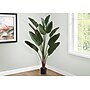 Monarch Specialties Inc. 83" Artificial Bird of Paradise Plant in Pot (I 9591)~#|#~BADD4B1A-60E9-47CF-B7BBADF28A5F493E_sc7