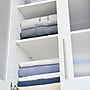 Bestar Florence Walk-In Closet System, 10 Shelves, 8 Drawers, 71"W x 25"D, White (127614-000017)~#|#~BAE0D67E-836D-4684-AA462BE3C17D7B1D_sc7