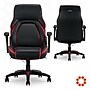 Dormeo Vantage Ergonomic Bonded Leather Swivel Manager Chair, Black/Red (60030-RED)~#|#~BAE20601-21C4-4D82-913B84E2A1AB7511_sc7
