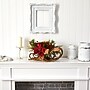 Nearly Natural Artificial Christmas Sleigh with Poinsettia, Berries and Pinecone Arrangement, 18" (A1859)~#|#~BAE55CA4-67D6-4753-9CFCDD377952C527_sc7