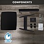 Mount-It! 24"W Manual Adjustable Standing Laptop Desk, Black (MI-7997BLK)~#|#~BAE5D51C-7868-4690-B0A3F7A3F5461AFC_sc7