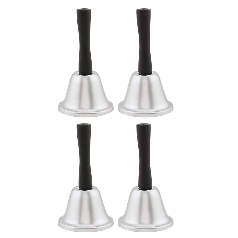 Hygloss Hand Bell, Steel, 4/Bundle (HYG61501-4) image 1