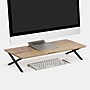 Anji Mountain Mango Wood & Metal Monitor Stand, Up to 32" Monitor, Natural (MS-MNG-04BLK)~#|#~BAEBAAEE-968E-4275-A91D848ADEEB86F8_sc7