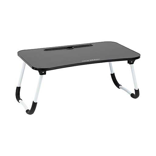 Mind Reader 13.75" x 23.5" MDF/Metal Lap Desk/Laptop Stand With Folding