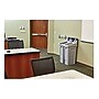 Rubbermaid Commercial Slim Jim Single-Stream Landfill Recycling Station Kit, 23 Gallon, Gray/Black (2185053)~#|#~BAF0B519-ACA4-45F2-AC614BF5FE278A1F_sc7