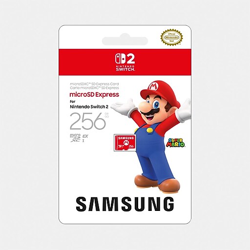 Nintendo Samsung 256GB microSD Express Card, Nintendo Switch 2