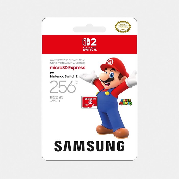 Nintendo Samsung 256GB microSD Express Card, Nintendo Switch 2