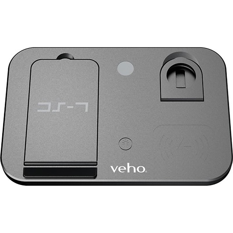 Veho DS-7 USB Type-C Charging Station for iPhone/Samsung/AirPods, Black (VWC-004-DS7) image 1