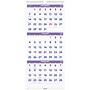 2026 AT-A-GLANCE 12" x 27" Three-Month Wall Calendar, White/Purple (PM11-28-26)~#|#~BB08C164-4F80-42D9-BAE9C9B58241B00A_sc7