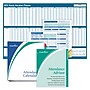 2025 ComplyRight Attendance Tracker 36" x 24" Yearly Dry Erase Wall Calendar, Blue/White (A0101)~#|#~BB0D209B-10F7-4AE3-AA490E950A24921E_sc7