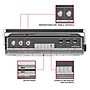 ION Retro Glow Bluetooth Boombox, Translucent (RETRGLWXUS)~#|#~BB0E4D1D-1F6B-4350-A7919028C0BB45BE_sc7