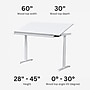 VersaDesk PowerLift 60"W Electric Adjustable Drafting Table, White (PEDT60-WW-APP)~#|#~BB0FD69D-E2D7-4FE6-9597C0FAD6607516_sc7