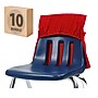 Seat Sack Seat Storage, 9.45" x 8.46" x 3.94", Red, 10/Pack (10101BUNDLE)~#|#~BB12B6DF-E31F-4FE0-8BCA3CBC9C7F1284_sc7