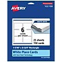 Avery Integrated Cards, 1-7/16" x 3.75", Matte White, 150/Pack (95289)~#|#~BB1446F2-6206-4D42-911A648215663280_sc7