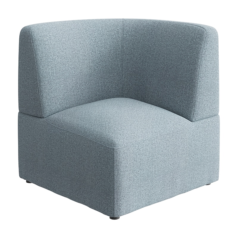 Bush Business Furniture Assemble Modular Corner Lounge Chair, Mist Fabric (ASM330MSF-03) image 1