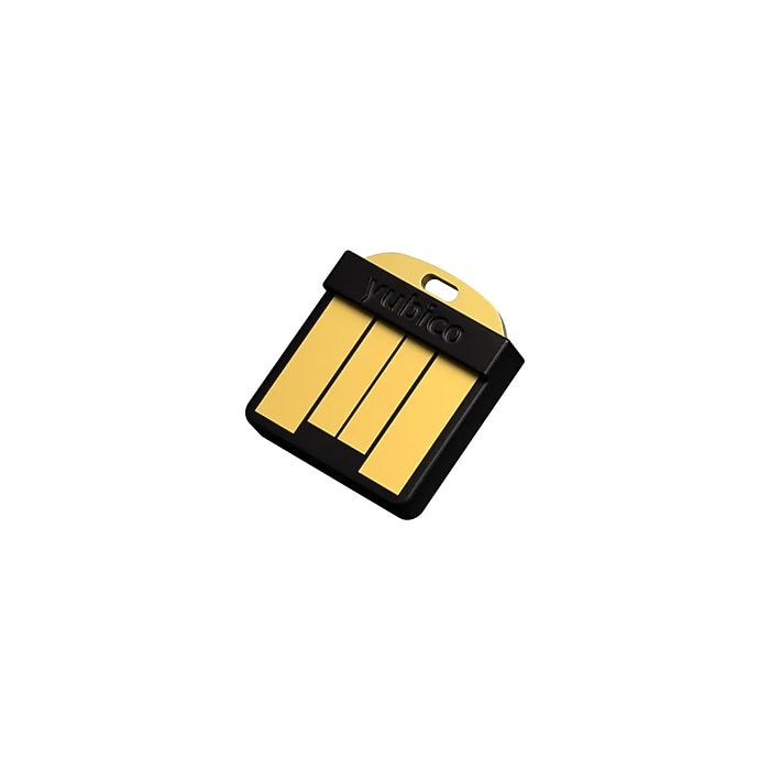 Yubico YubiKey 5 Nano Security Key, USB‑A, Black (100854) | Staples