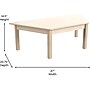 Flash Furniture Bright Beginnings Hercules Trapezoid Table, 47" x 20.75", Beech (MK-ME088016-GG)~#|#~BB3087CF-E9CE-4A92-9C4E95AF44087109_sc7