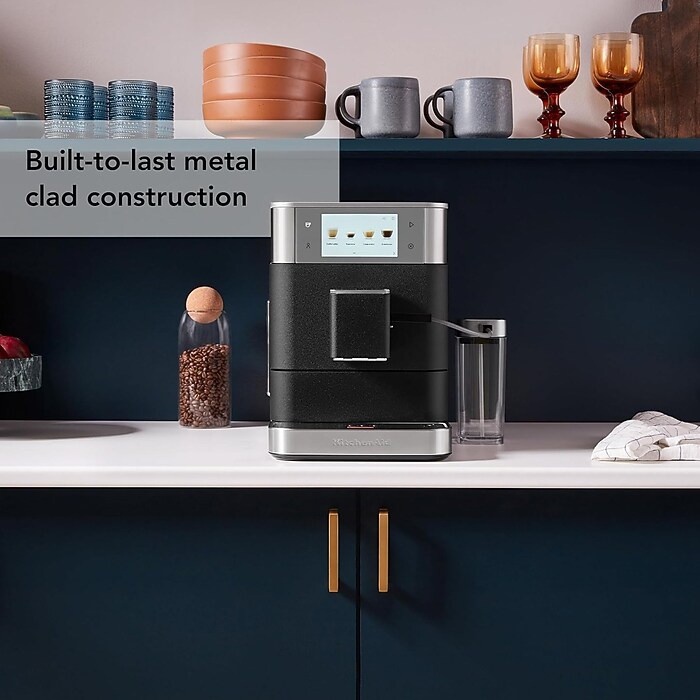 KitchenAid KF8 Pump/Automatic Espresso Machine, Cast Iron Black