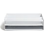 U Brands The Perforated Collection Metal Front Loading Letter Tray, Letter Size, White (5718U01-06)~#|#~BB35034C-99F1-4550-82EA4E7B44E719CC_sc7