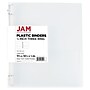 JAM Paper 1/2" 3-Ring Flexible Poly Binder, Clear (PB75237CL)~#|#~BB3C51AA-DECD-4A45-B52278DCD0B4E46B_sc7