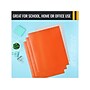 Better Office Glossy 2-Pocket Portfolio Folder, Orange, 25/Pack (80187-25PK)~#|#~BB3F268B-71E4-4E74-A05AE1FB6BB74DE9_sc7