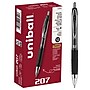 uni-ball 207 Retractable Gel Pens, Bold Point, 1.0mm, Black Ink, Dozen (1790895)~#|#~BB42D9A9-42DE-479E-B2DE1EFD943EAA92_sc7