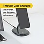 NXT Technologies™ Magnetic Wireless Charging Stand with USB-C Cable for iPhone 12/13, Black (NX60458)~#|#~BB4502A8-AC2C-45BD-9A8140E8C70B82AD_sc7