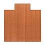 Anji Mountain Standard Bamboo Carpet & Hard Floor Chair Mat with Lip, 55" x 57", Walnut (AMB24054)~#|#~BB46D07A-4009-45B4-8A2B8596B2FC3942_sc7