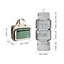 BAGSMART Walker 9.1" Polyester Toiletry Bag, Water Resistant, Celadon (BM0108140AN498)~#|#~BB4A8354-3773-4A86-AD3DA13361439C6D_sc7