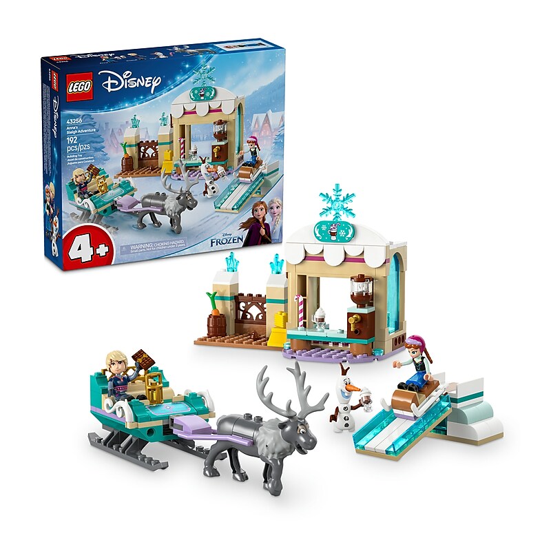 LEGO Disney Princess Annas Sleigh Adventure, 192 Pieces (43256) image 1