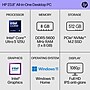 HP 24" All-in-One AI Desktop Computer, Intel Core Ultra 5-125H, 8GB RAM, 512GB SSD, Mouse Keyboard & Webcam Included, Win 11~#|#~BB4C294E-55A7-4FDB-A721E6E9E997155A_sc7