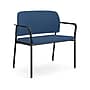 HON Accommodate Vinyl Upholstered Bariatric Stacking Chair, Blue/Textured Charcoal (HSB50.F.E.SX04.P7A)~#|#~BB4D3889-0E0B-4571-A2E4FE367192F553_sc7