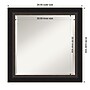 Amanti Art Trio Oil Rubbed Bronze Frame Wall Mirror, 24.5" x 24.5" (A42674960895)~#|#~BB565E6E-8F05-47CB-8D27F2ACDF87AC88_sc7