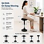 Uncaged Ergonomics Wobble Stool Armless Fabric Active Stool, Black (WSB)~#|#~BB585D9B-91D7-49AC-A80864F23B8406C3_sc7
