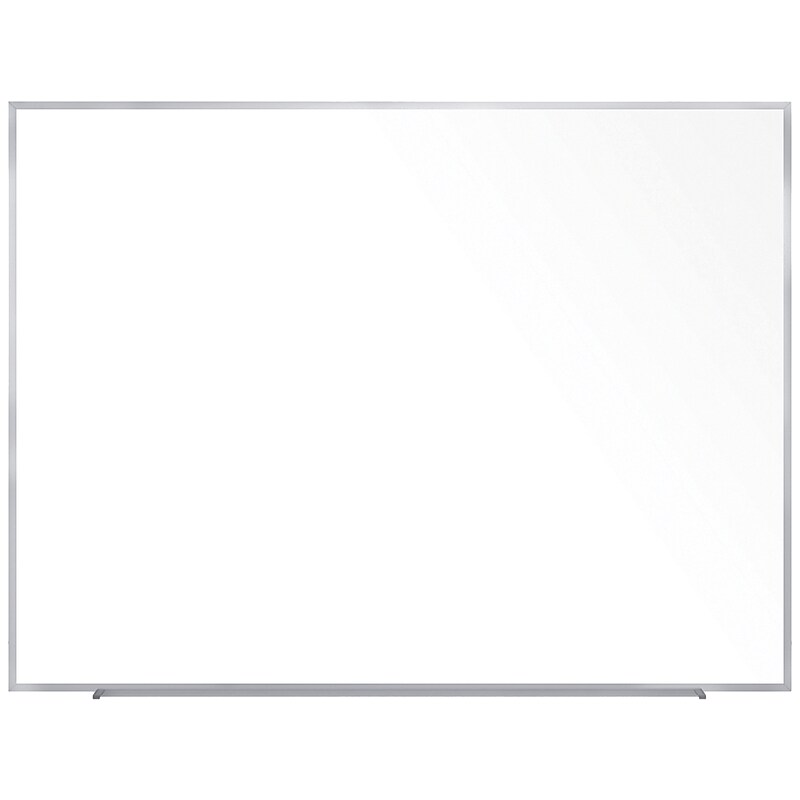 Ghent M1 Porcelain Dry-Erase Whiteboard, Aluminum Frame, 5' x 6' (M1P-56-4) image 1