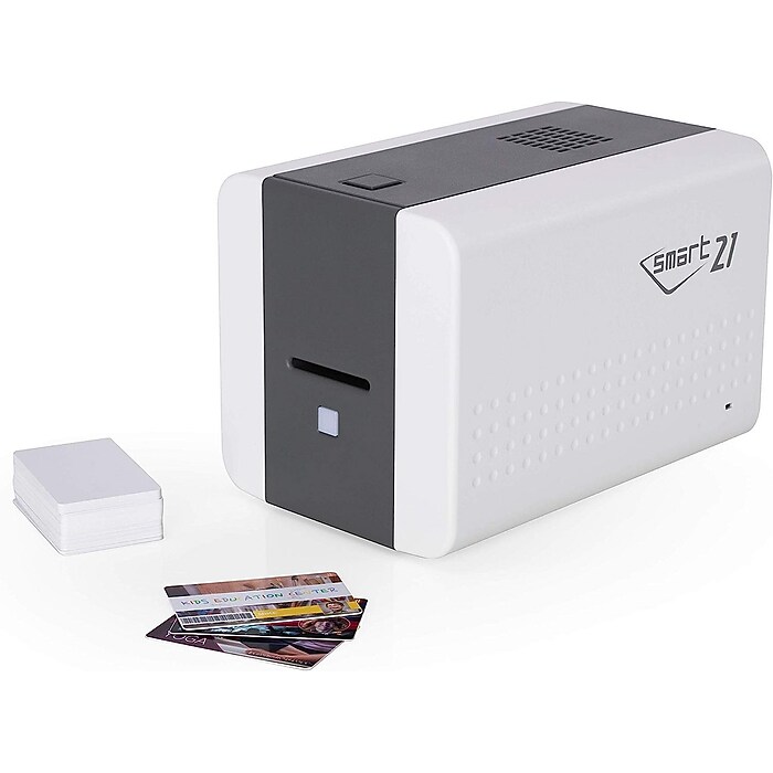 IDP SMART-21 ID Card Printer Bundle (653311B) | Staples